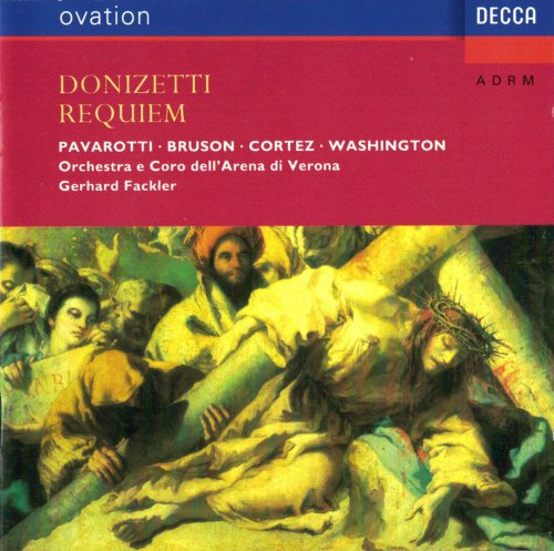 Orchestra E Coro Dell'Arena Di Verona, Luciano Pavarotti, Gerhard Fackler, Corrado Mirandola - Donizetti: Requiem (1992)