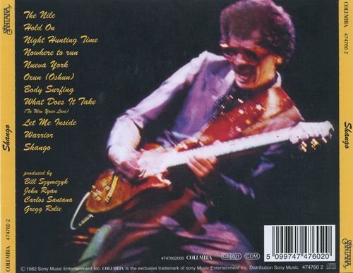 Santana - Shangó (1982) CD Rip