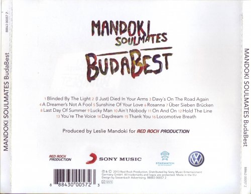 Mandoki Soulmates - BudaBest (2013)