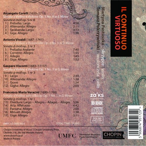 Chopin University Press - ll continuo virtuoso (2023) Hi-Res