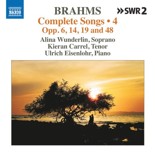 Alina Wunderlin, Kieran Carrel, Ulrich Eisenlohr - Brahms: Complete Songs, Vol. 4 (2023) [Hi-Res]