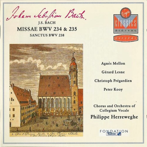 Orchestra Collegium Vocale Gent, Philippe Herreweghe - J.S. Bach: Missae BWV 234 & 235 (1990) CD-Rip