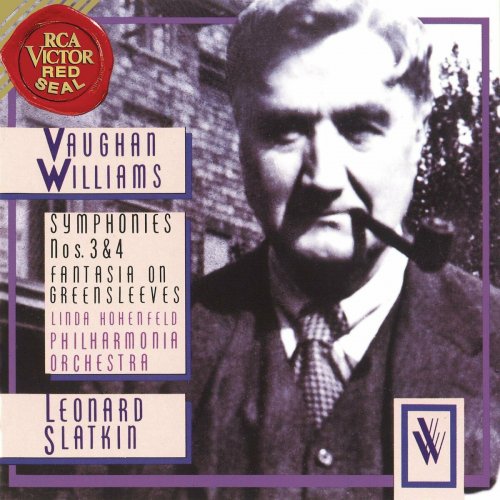 Leonard Slatkin - Vaughan Williams: Fantasia On Greensleeves & Symphonies Nos. 3 & 4 (2023)