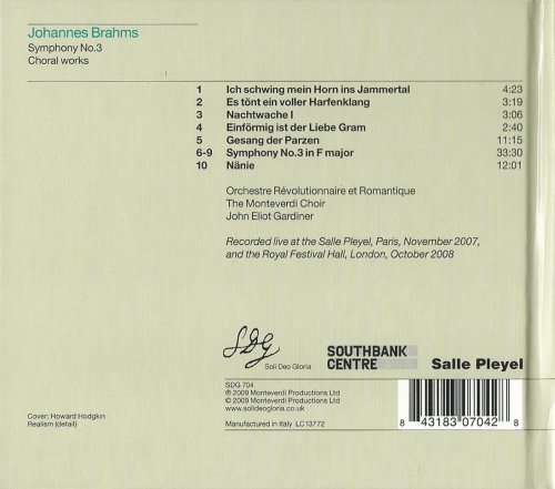 John Eliot Gardiner - Brahms: Symphony No. 3 (2009) CD-Rip