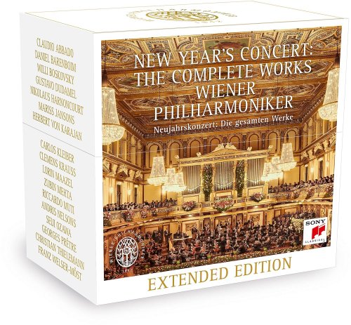 Wiener Philharmoniker - Neujahrskonzert: Die gesamten Werke (Extended Edition) (Box-Set, 2020)