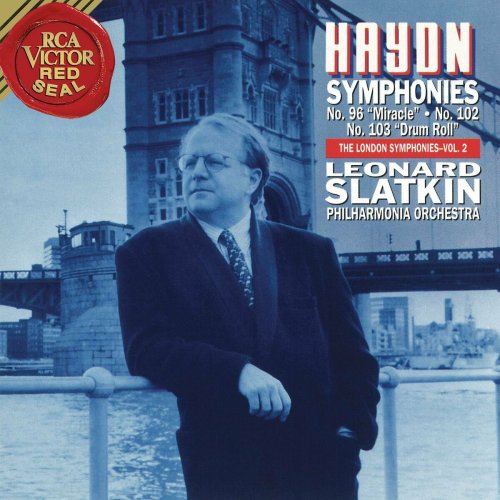 Leonard Slatkin - Haydn: Symphonies Nos. 96 "Miracle" & 102 & 103 "Drum Roll" (2023)