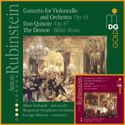 Sinfonieorchester Wuppertal, Alban Gerhardt, George Hanson - Rubinstein: Orchestral Works, Vol. 1-2 (2003-2004)