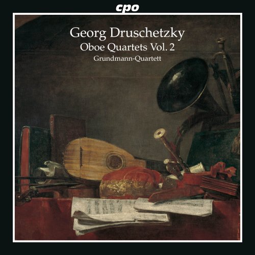 Grundmann-Quartett - Georg Druschetzky: Oboe Quartets Vol. 2 (2023) [Hi-Res]