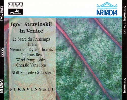 NDR Sinfonie Orchester - Igor Stravinskij: In Venice (1992)