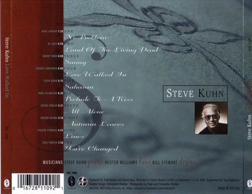 Steve Kuhn - Love Walked In (2003) CD Rip