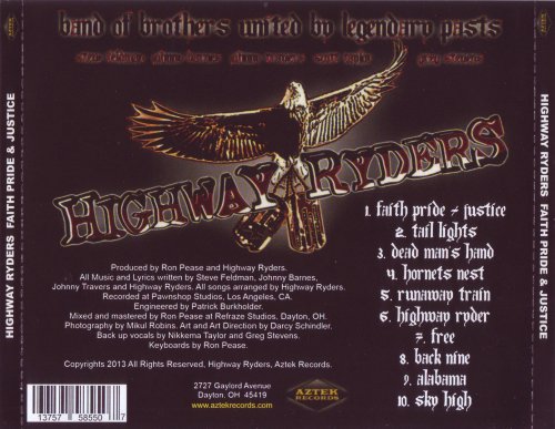 Highway Ryders - Faith, Pride & Justice (2013)