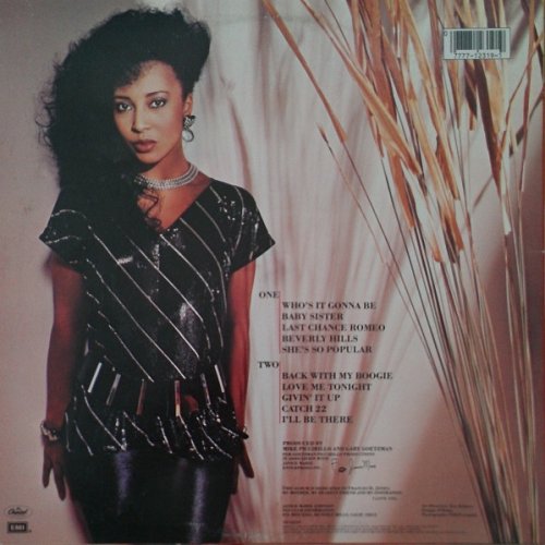 Janice Marie Johnson - One Taste Of Honey (1984) LP