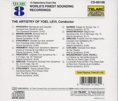 Yoel Levi - Telarc Collection Vol. 8 (1992)