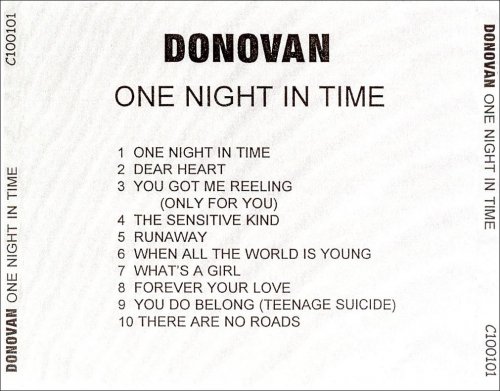 Donovan - One Night In Time (1993) MP3