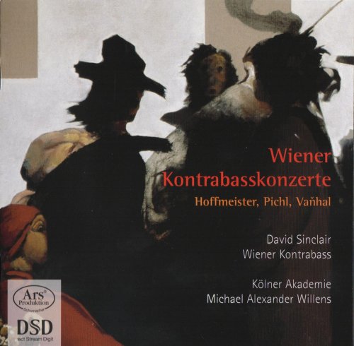 David Sinclair, Kölner Akademie Michael, Alexander Willens - Forgotten Treasures Vol. 3 - Hoffmeister, Pichl, Vanhal: Double bass Concertos (2006) CD-Rip