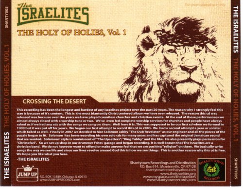 The Israelites - Holy Of Holies (2010) FLAC