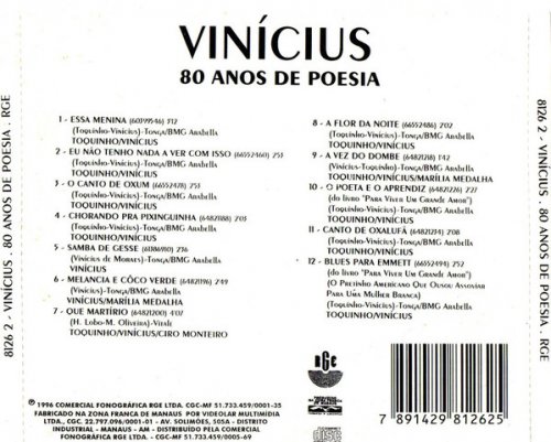 Vinícius de Moraes - 80 Anos de Poesia (1993)