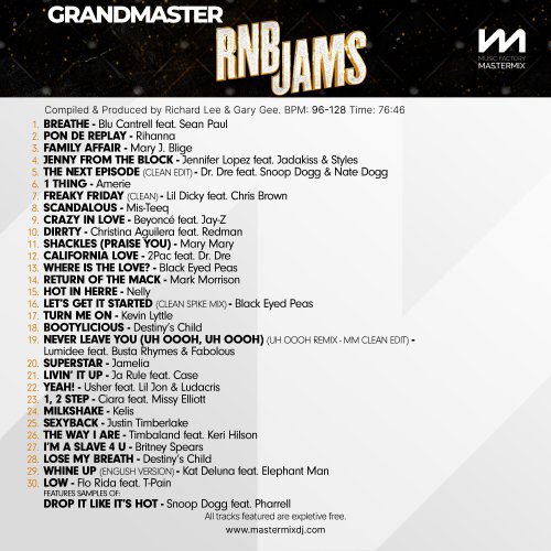 VA - Mastermix: Grandmaster R’n’B Jams (2023)