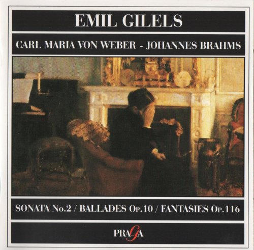 Emil Gilels - Weber: Piano Sonata / Brahms: Ballades, Fantasies (1993) CD-Rip