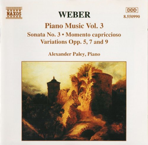 Alexander Paley - Weber: Piano Music, Vol. 3 (1994) CD-Rip