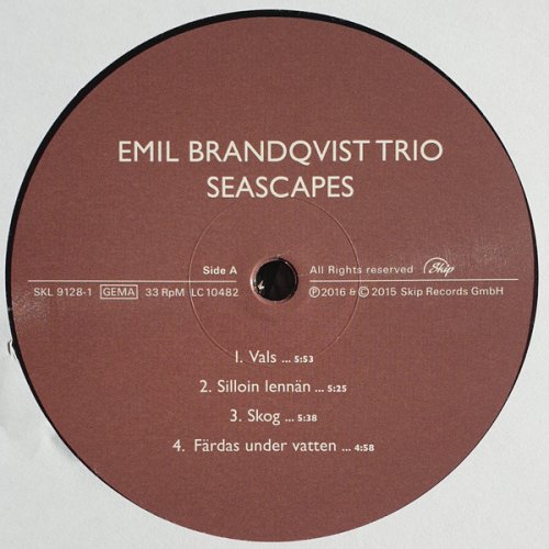 Emil Brandqvist Trio - Seascapes (2016) LP