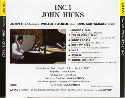 John Hicks - Inc. 1 (1985)