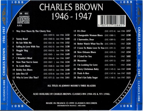 Charles Brown - 1946-1947 {The Chronological Classics, 1088} (1999)