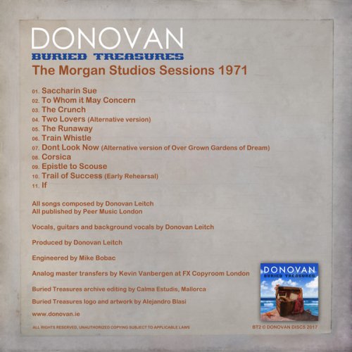 Donovan - Buried Treasures 2 (The Morgan Studios Sessions 1971) (2017) FLAC