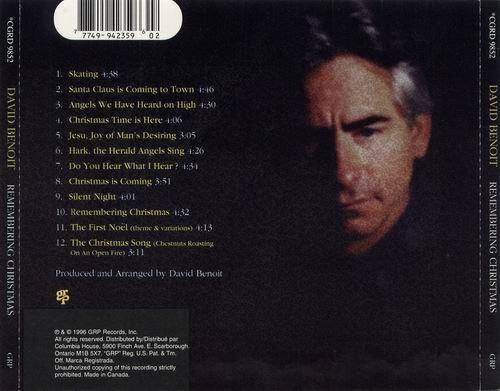 David Benoit - Remembering Christmas (1996) CD Rip