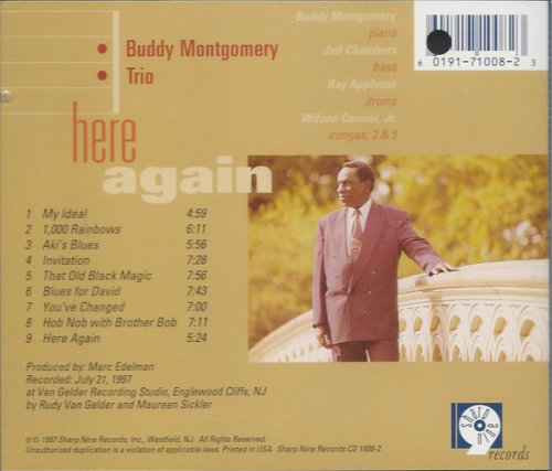 Buddy Montgomery - Here Again (1997) FLAC