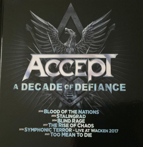 Accept - A Decade Of Defiance (2023) {7CD Box Set}