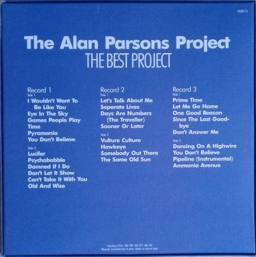 The Alan Parsons Project - The Best Project (3LP Set) (1984) LP