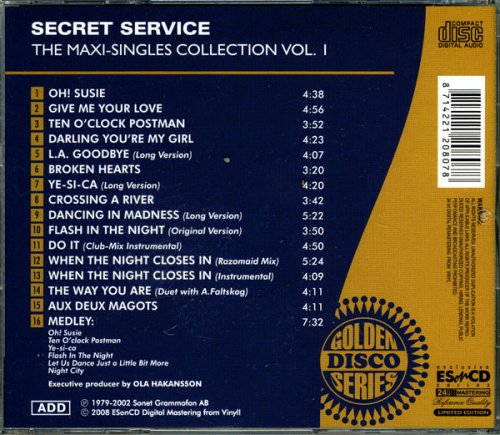 Secret Service - The Maxi-Singles Collection (Vol.1 & 2) (2008) CD FLAC