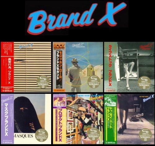 Brand X - 6 Albums Collection (Mini LP SHM-CD) 2014