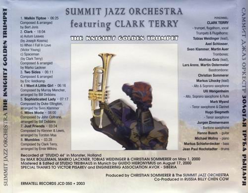 Summit Jazz Orchestra Featuring Clark Terry - The Knight Golden Trumpet (2003)