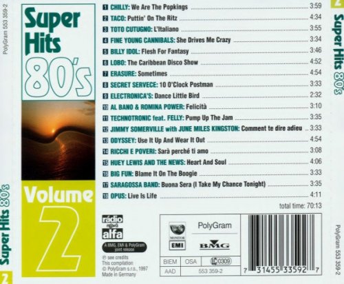 VA - Super Hits 80's Volume 2 (1997)