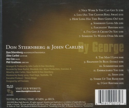 Don Stiernberg & John Carlini - By George (2005)