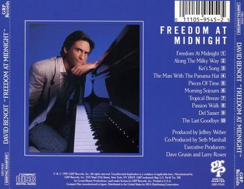 David Benoit - Freedom At Midnight (1987) CD Rip