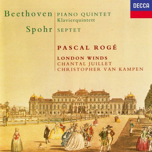Pascal Rogé, Michael Collins, Robin O'Neill, Richard Watkins - Beethoven: Quintet for Piano & Winds / Spohr: Wind Septet (1995)
