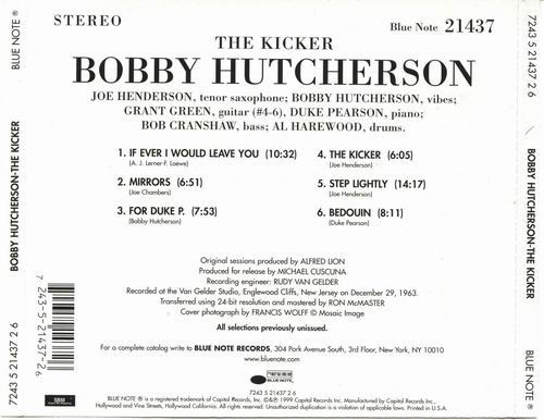 Bobby Hutcherson - The Kicker (1963)