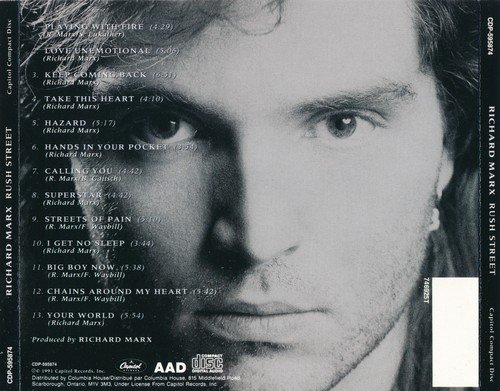 Richard Marx - Rush Street (1991) CD-Rip