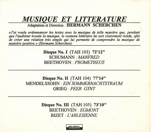 Hermann Scherchen - Musique & Littérature (1993)