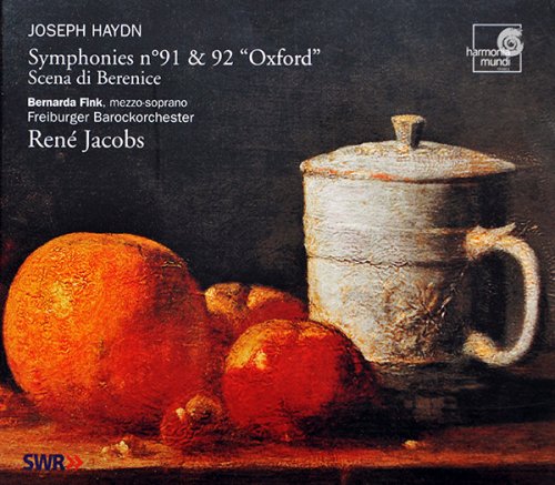 Bernarda Fink, Freiburger Barockorchester, Rene Jacobs -  Haydn: Symphonies Nos. 91 & 92 'Oxford', Scena di Berenice (2005)