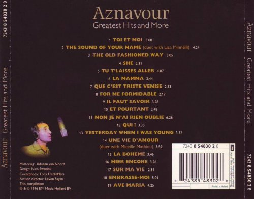 Charles Aznavour - Greatest Hits and More (1996) CD-Rip