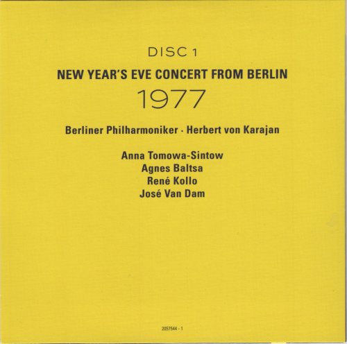 Herbert von Karajan, Berliner Philharmoniker - New Years Eve Concerts: Disc 1 (1977) [2020 Blu-Ray]