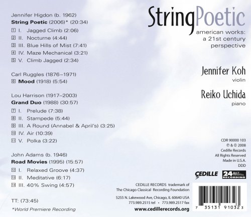 Jennifer Koh, Reiko Uchida - String Poetic (2008)