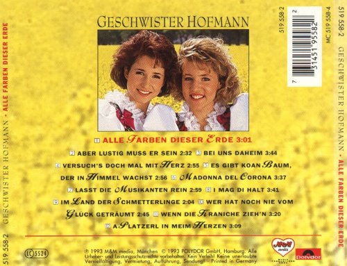 Geschwister Hofmann - Alle Farben dieser Erde (1993) CD-Rip