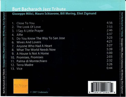 Giuseppe Milici - Burt Bacharach Jazz Tribute (2007) FLAC