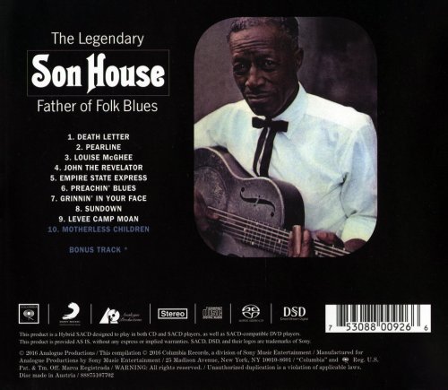 Son House - Father Of Folk Blues (2016) [SACD]