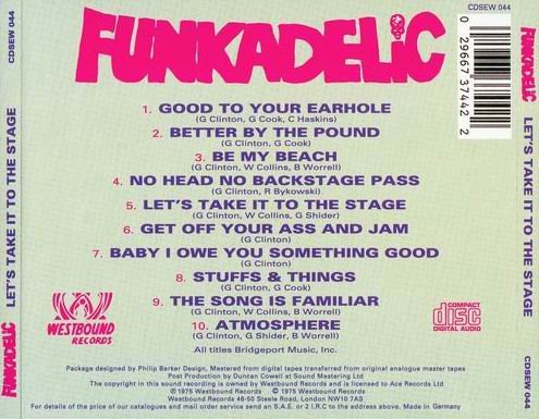 Funkadelic - Let's Take It To The Stage (1975) CD Rip